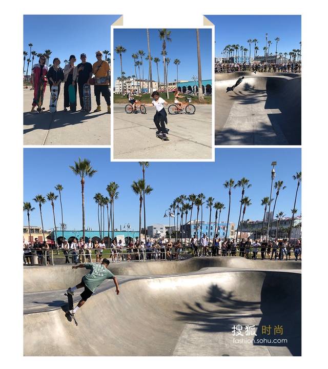 威尼斯海滩(venice beach boardwalk)