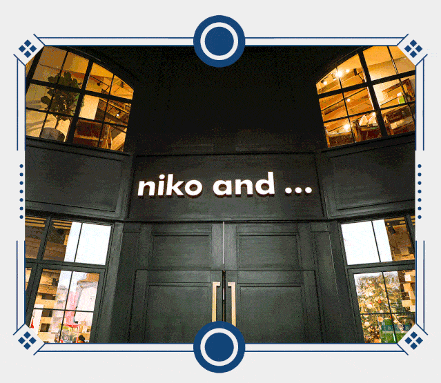 niko and.全球最大规模旗舰店,就在淮海中路