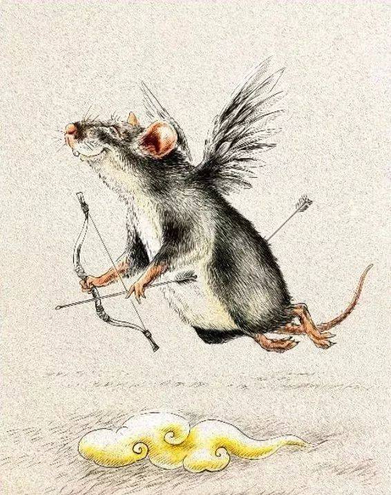 鼠年鼠画:乐不思"鼠"