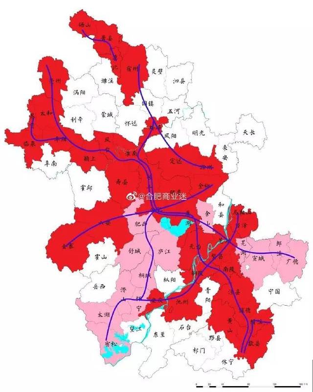 全国第一!安徽高铁里程1903公里,合肥成