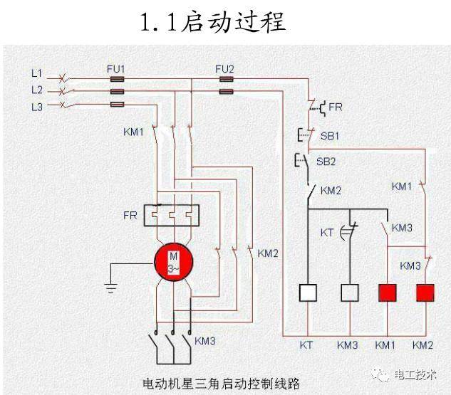 电机星三角启动注意事项图文讲解