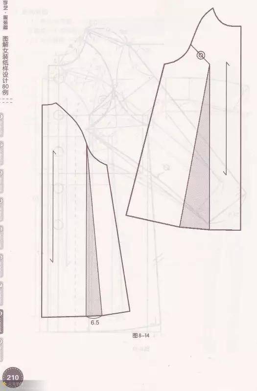 图纸集 | 11款大衣的纸样设计教程