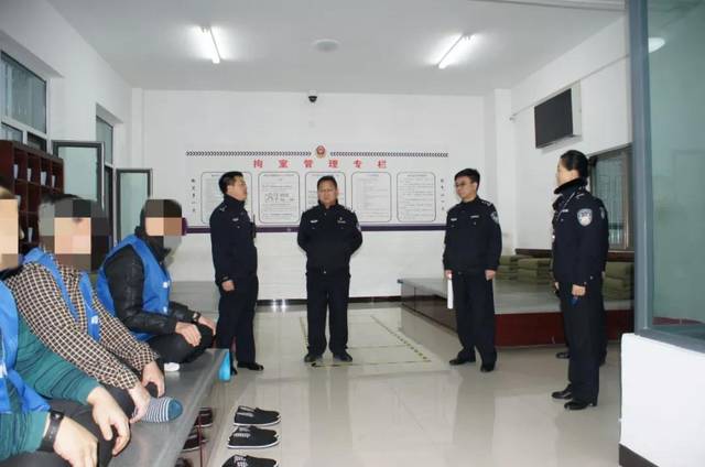 朔城区副区长,分局党委书记,局长高耀君到拘留所检查指导冬季监所安全