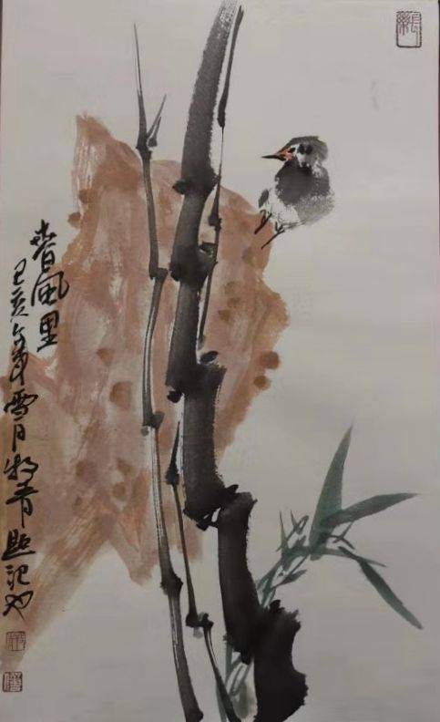 中国画名家画家牧青山水画欣赏