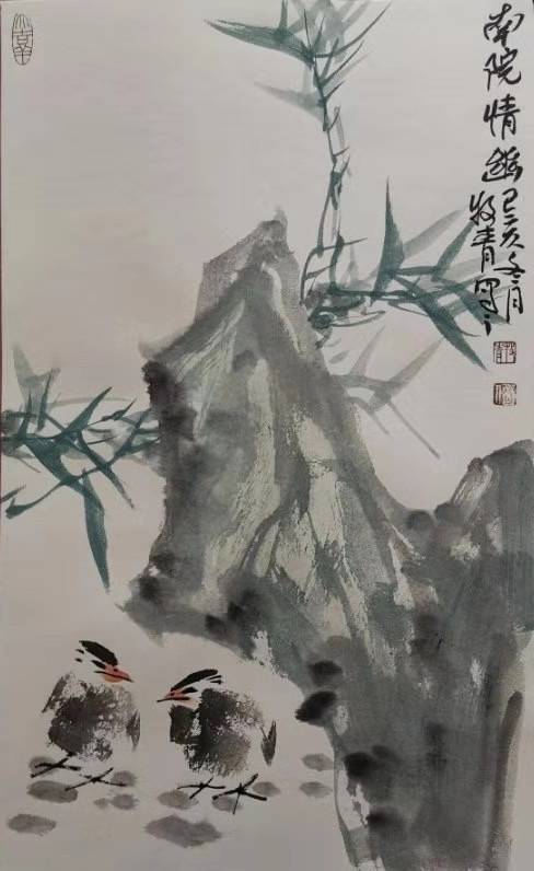 中国画名家—画家牧青山水画欣赏