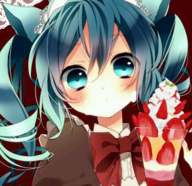 二次元初音未来头像:自信十足,超有气质的小姐姐!