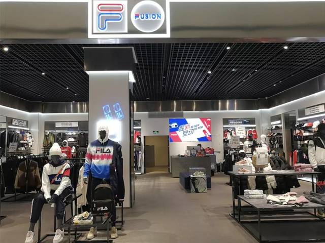 fila fusion武林银泰门店