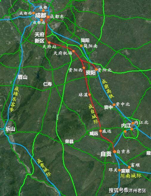 四川将再添一条高铁大通道投资360亿设站7座经过你家乡吗