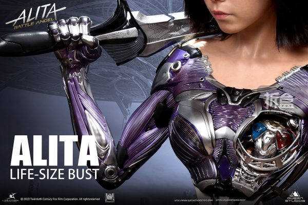 queen studios《阿丽塔:战斗天使》阿丽塔alita 1:1胸像
