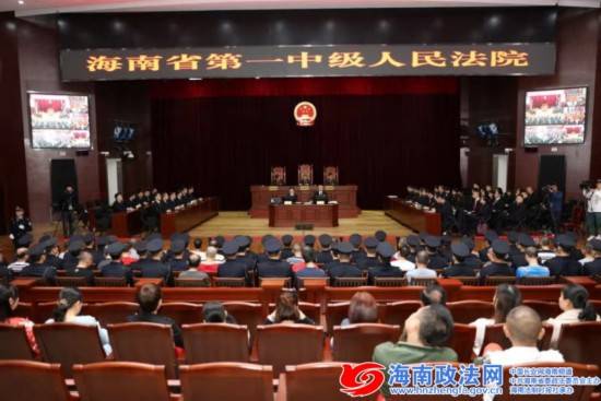 昌江涉黑团伙头目黄鸿发一审被判死刑