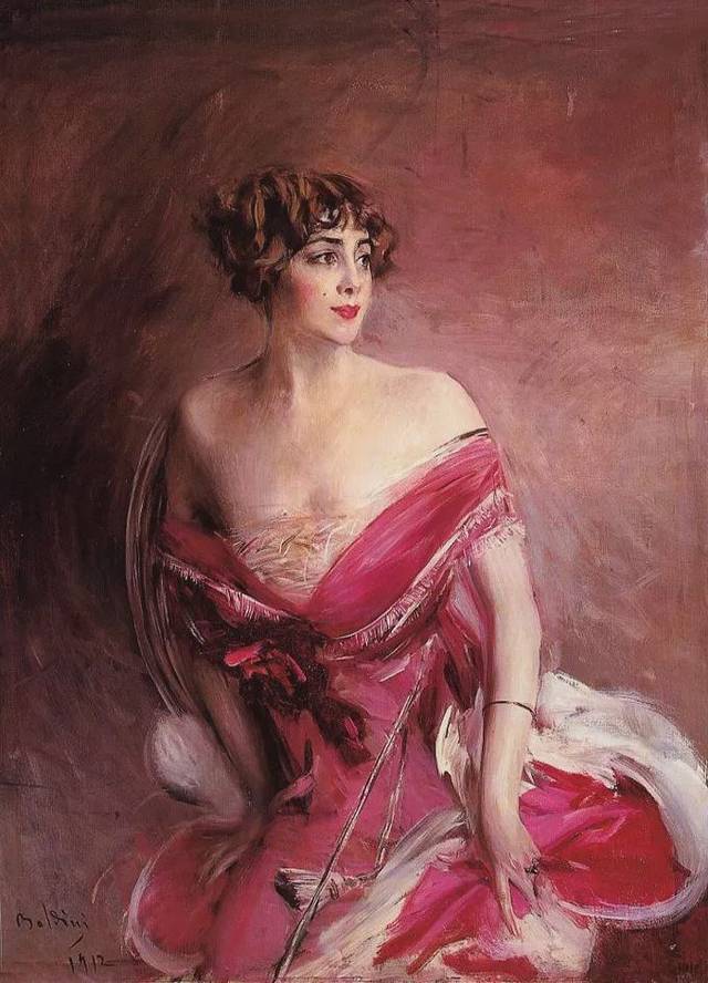 意大利画家博尔迪尼笔下 两种不同画风的美女,你喜欢哪一种