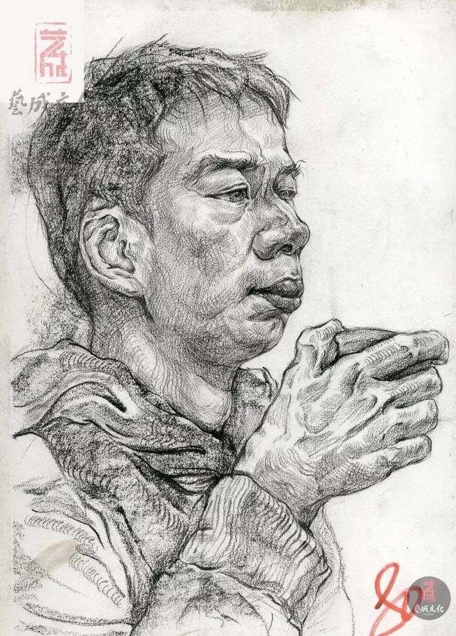 速看!广美校考一模高分卷,你的竞争对手已经画成这样了!