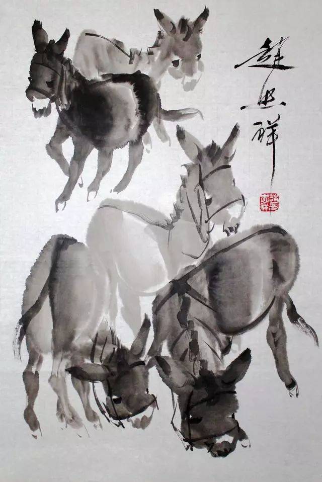 缅怀赵忠祥 | 他爱书法,画驴一绝