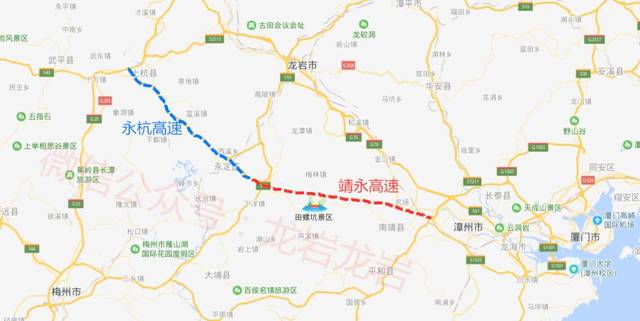 永杭高速年前通车武平去永定50分钟2021年去厦门减少1小时