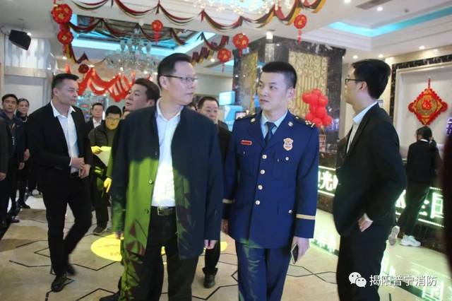 揭阳市委常委,普宁市委书记张时义,普宁市代市长黄锐亮分别率队深入
