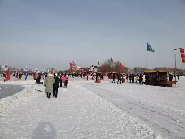 就在莲花湿地,铁岭人嗨爆了!直击冰雪嘉年华开幕首日盛况!