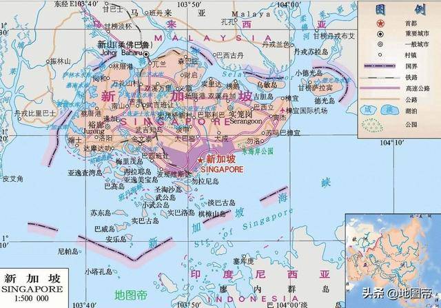 马六甲海峡那么长,为何只有新加坡繁荣?马来西亚和印尼不行