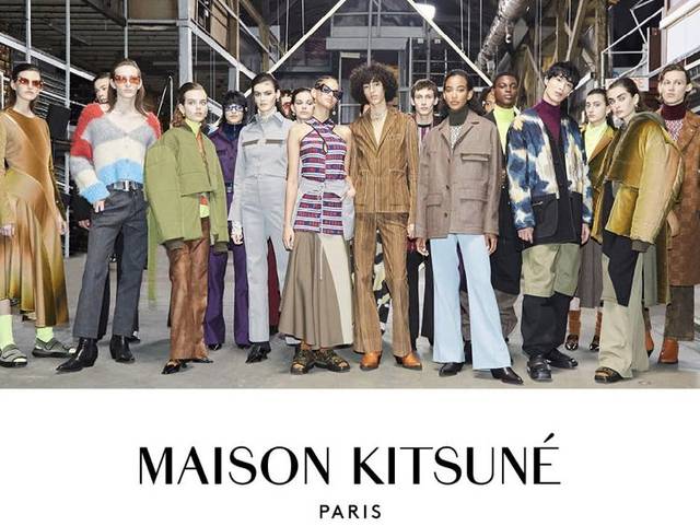 maison kitsune是一个成立于2002年的  巴黎生活艺术品牌,集齐时装