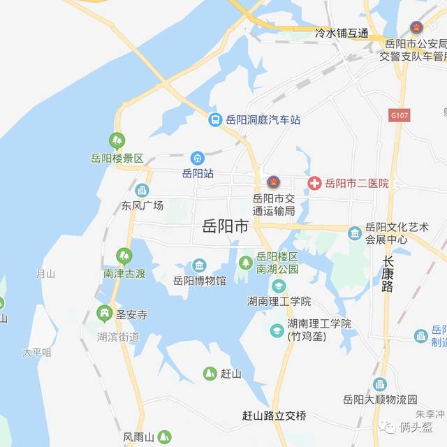 岳阳核心区域,西到圆圆水族馆,北到岳阳站,东到京深线,南到南湖区域