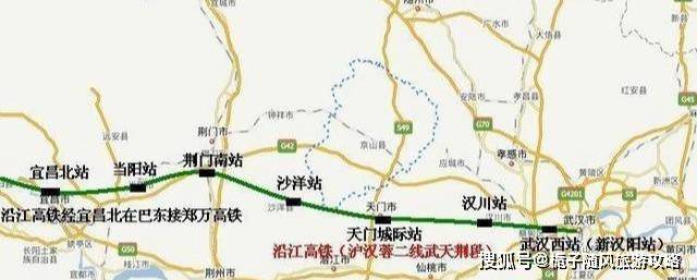 原创沪汉蓉高速铁路沿江高铁沿线的车站之一——宜昌北站