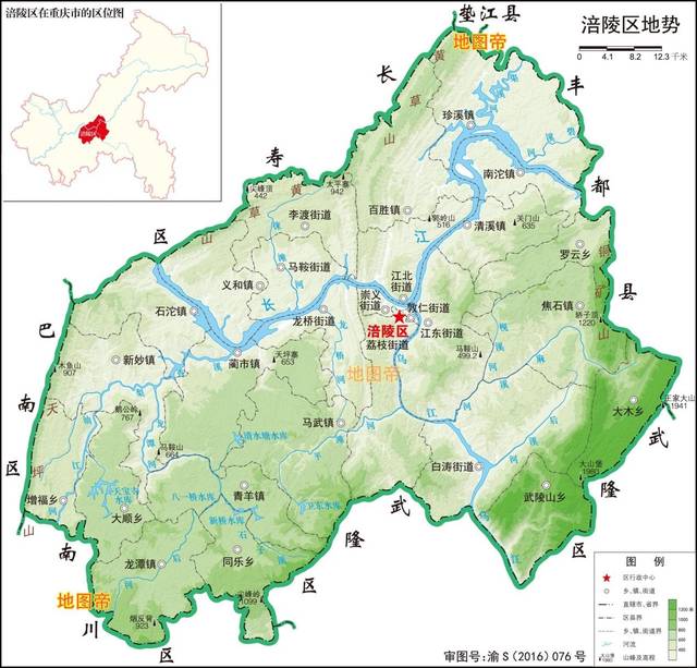 原创原四川的地级市涪陵,为何成为重庆的市辖区?