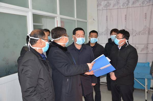 任建新检查指导新型冠状病毒感染肺炎疫情防控工作
