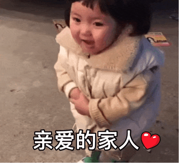 亲爱的姐姐 (萌娃罗熙过年讨红包动态表情包)