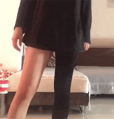 完全不会有赘肉晃动,就像拥有了一双 常年健身,线条优美,肌肉匀称的