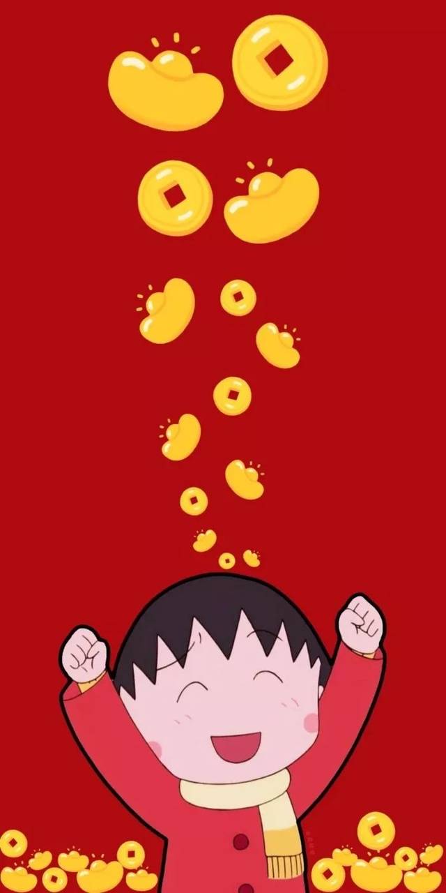 过年红色壁纸,祈福来年平安健康!