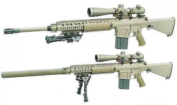 盛行于美军的半自动利器 M110狙击步枪