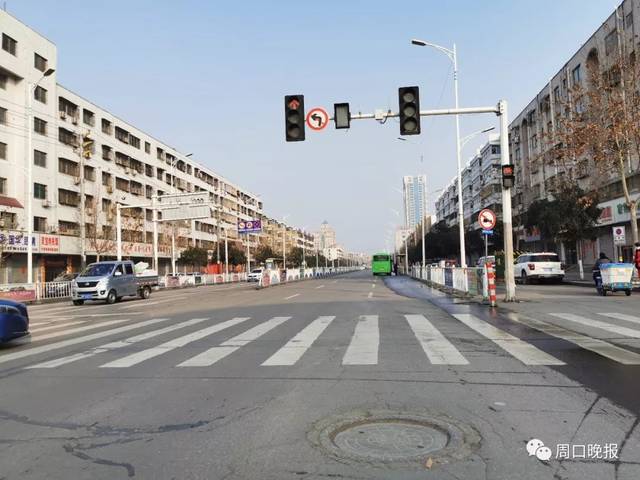 刚拍的!疫情下的周口街头,周口大道,七一路,五一路…第一次看到这场景