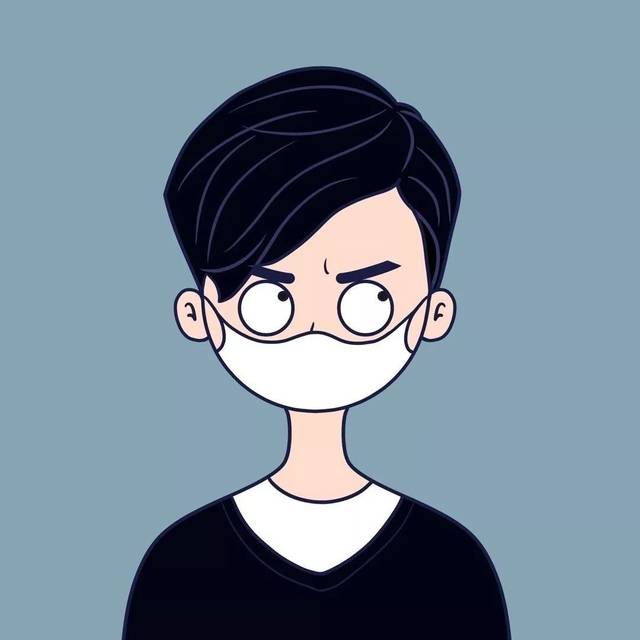 口罩头像|情侣头像,十八人团头,男生女生头像都有呀!