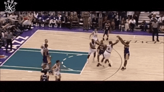 自从进入nba以后,他一次次突破自我.