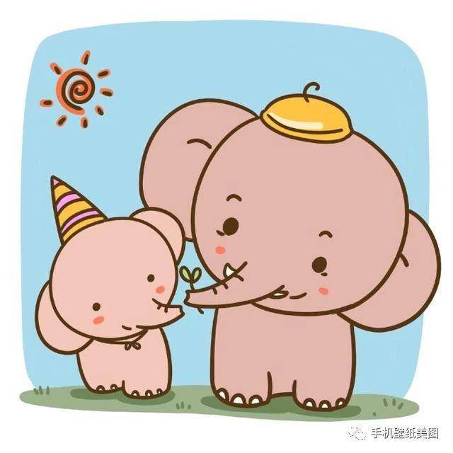 好看的亲子微信头像大全,一家人头像