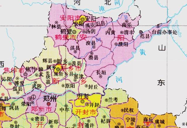 原创河南省的行区划调整,1978年,为何专门设立了台前县