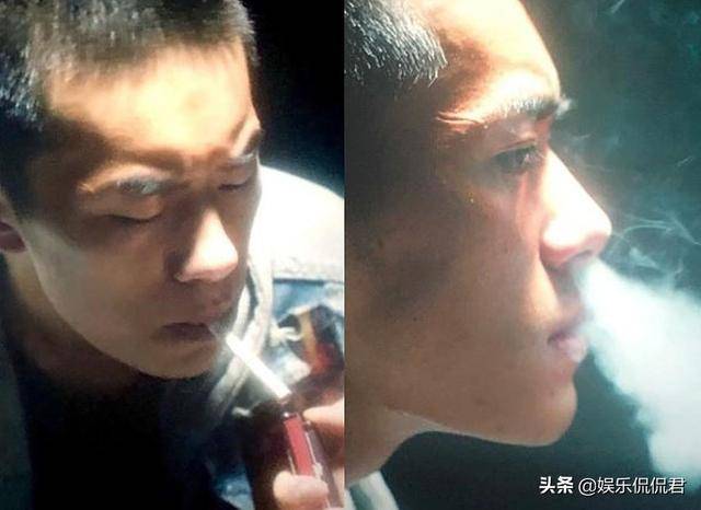 男星"抽烟"姿势,易烊千玺痞帅,李易峰撩人,而他帅到想