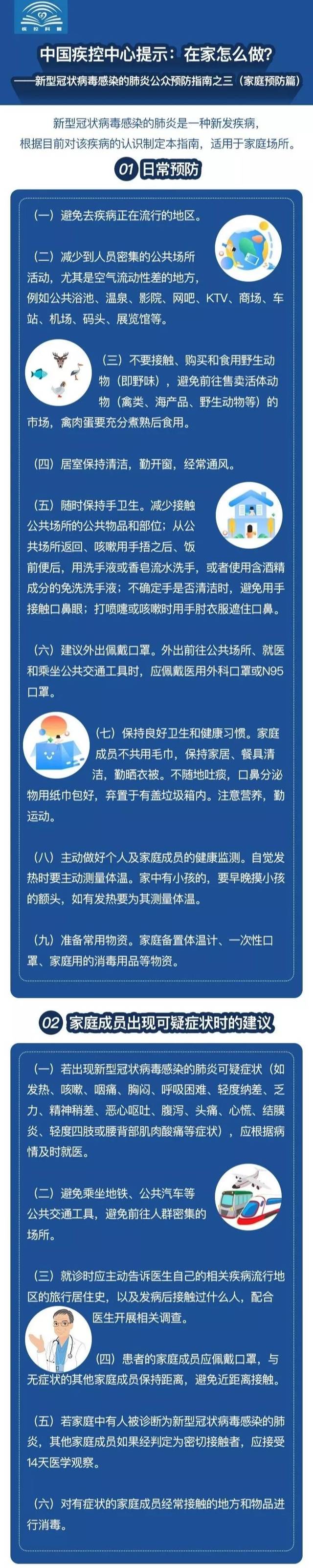 疫情防控!为您整理最全公众预防手册请收好