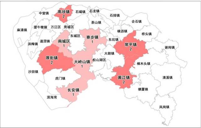 确诊病例发病期间曾逗留过的地方(疫情响应期间) 第一批