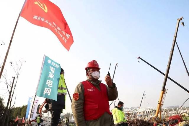 武汉火神山医院通电了!(独家)