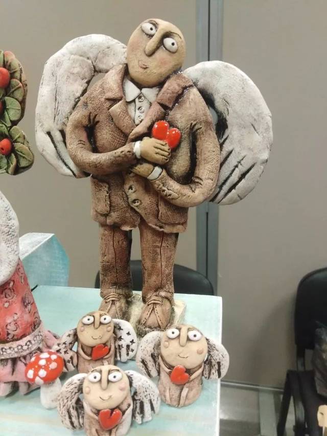 艺术家elena trifonova粘土作品欣赏