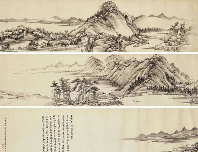 《富春山居图》为「中国五大传世名画」之一,元画静谧萧散的特殊面貌