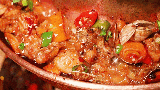 干 锅 鸡 美食 网 做法 560_315 gif 动态图 动图