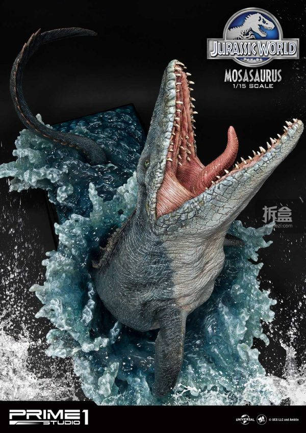 prime 1 studio《侏罗纪世界》 沧龙mosasaurus 1:15雕像