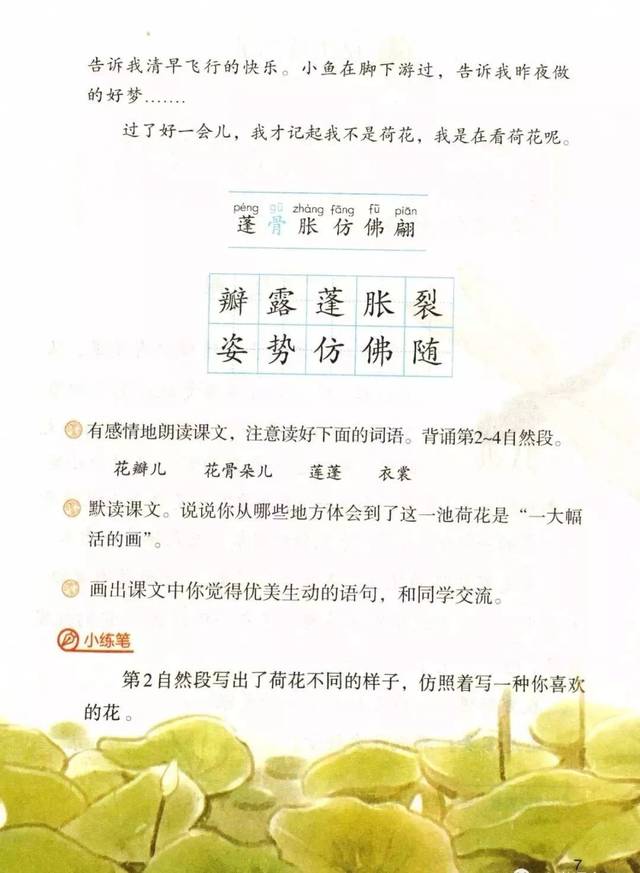 【剑桥教育语文部】宅家背课文(3-4年级必背课文汇总)