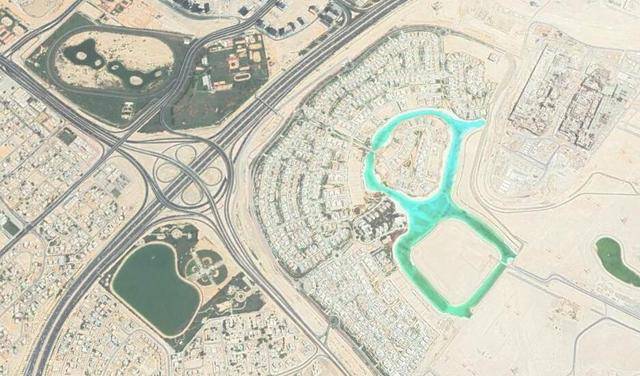 卫星上看迪拜:这个沙漠中的大城市,城建有何独特之处?图片