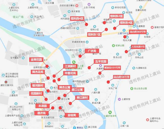 2020年初步确定百官街道16个老旧小区及曹娥街道3个老旧小区进行改造