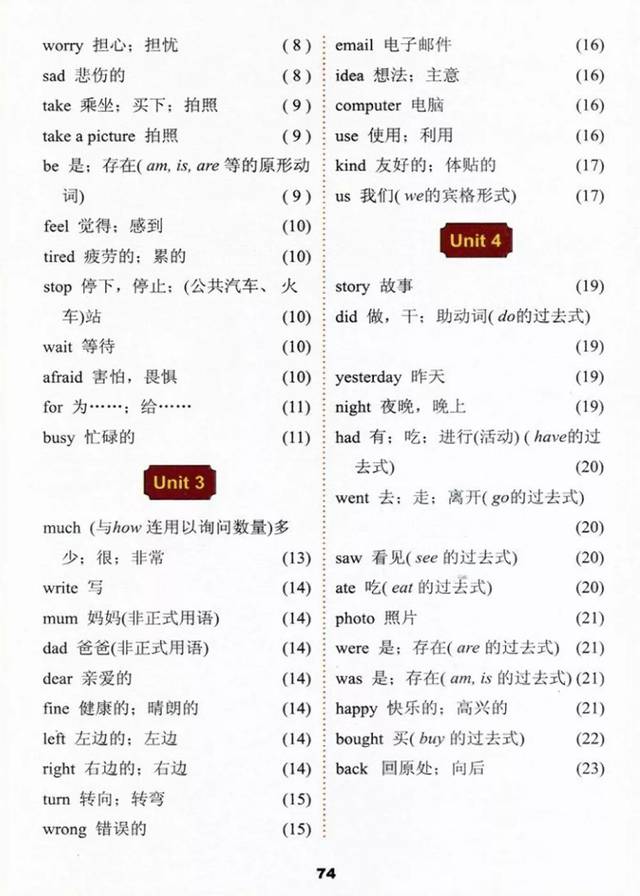 电子课本 | 冀教版小学英语五年级下册电子课本