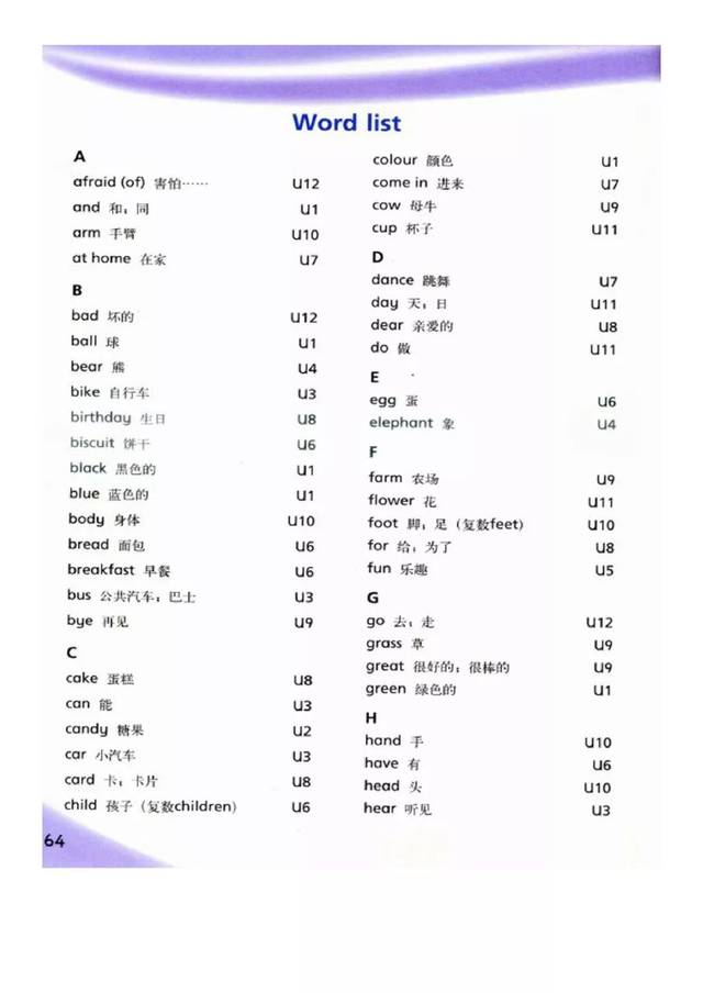 沪教牛津版小学英语三年级下册电子书教材课本