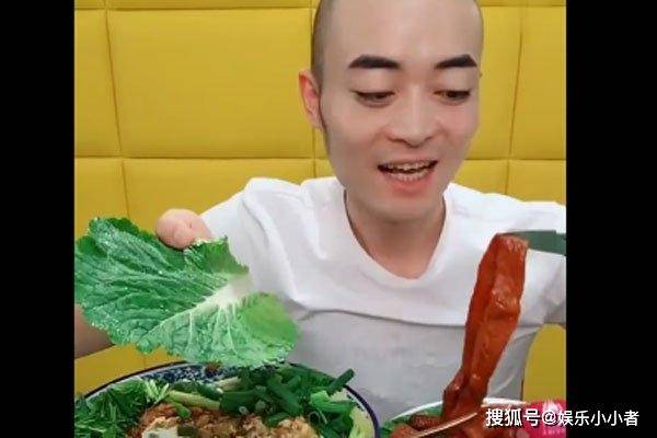 原创大胃王阿浩是真吃吗个人资料 大胃王阿浩被齐三磊打为了妹妹火了