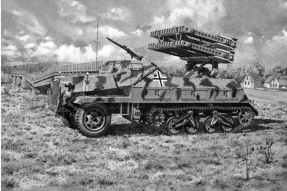 二战德军火箭炮系列阿登战役发起时的死神咆哮德军的最后一次反击
